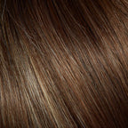 High End Page Large by Gisela Mayer in blonde shade, front view showing the light blonde on the mid-length bob wig.