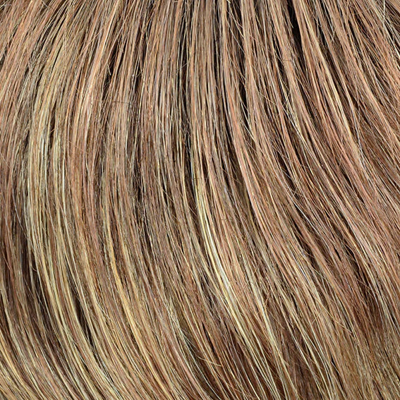 Gisela Mayer High End Top Filler Straight in Bernstein shade - straight clip-on volumizer for hair loss