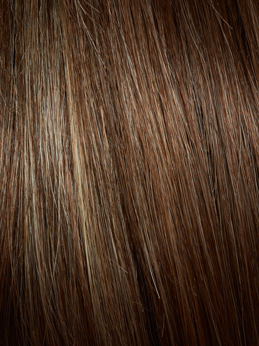 Magic Fresh in Bernstein Rooted by Gisela Mayer, front view displaying the natural-looking short wig and warm golden tones.