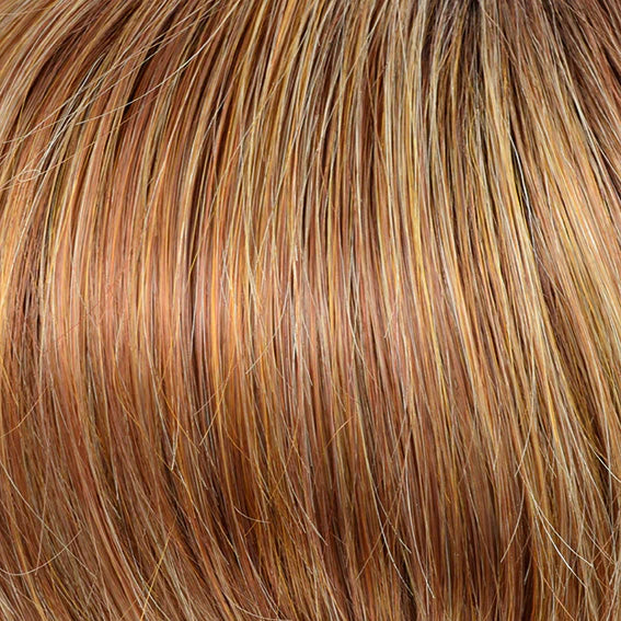 Duo Isabella by Gisela Mayer in grey shade, side view showing the modern grey on the mid-length wavy semi-natural wig.