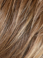 Duo Catwalk Mono Lace by Gisela Mayer, front view showing the monofilament top and natural-looking short semi-natural wig.