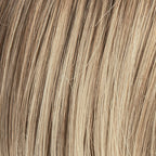 Fantasy Small Deluxe in Sand Multi by Ellen Wille, three-quarter angle showing the natural sandy blend on the long wavy synthetic wig.