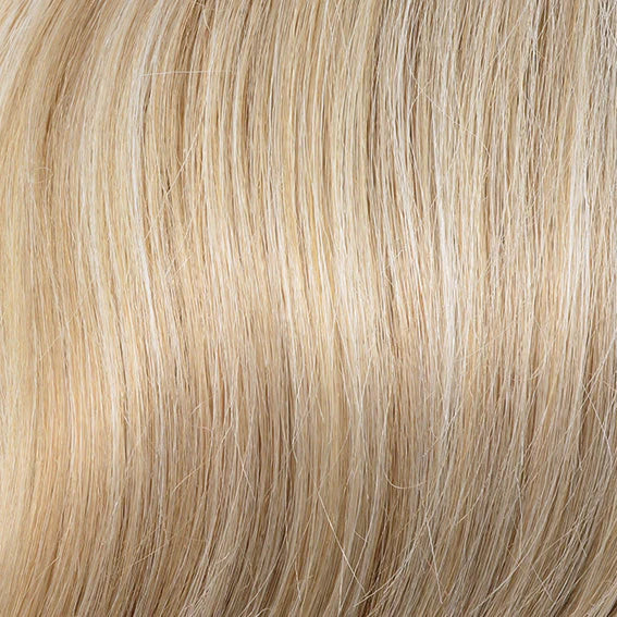 Duo Erica by Gisela Mayer, rear view showing the full natural length and smooth finish of the long semi-natural wig.