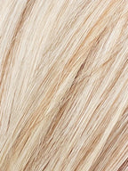 Prime Lady Deluxe HH wig in 18-60-101 light shade by Gisela Mayer, three-quarter view showing the invisible lace front and natural finish.