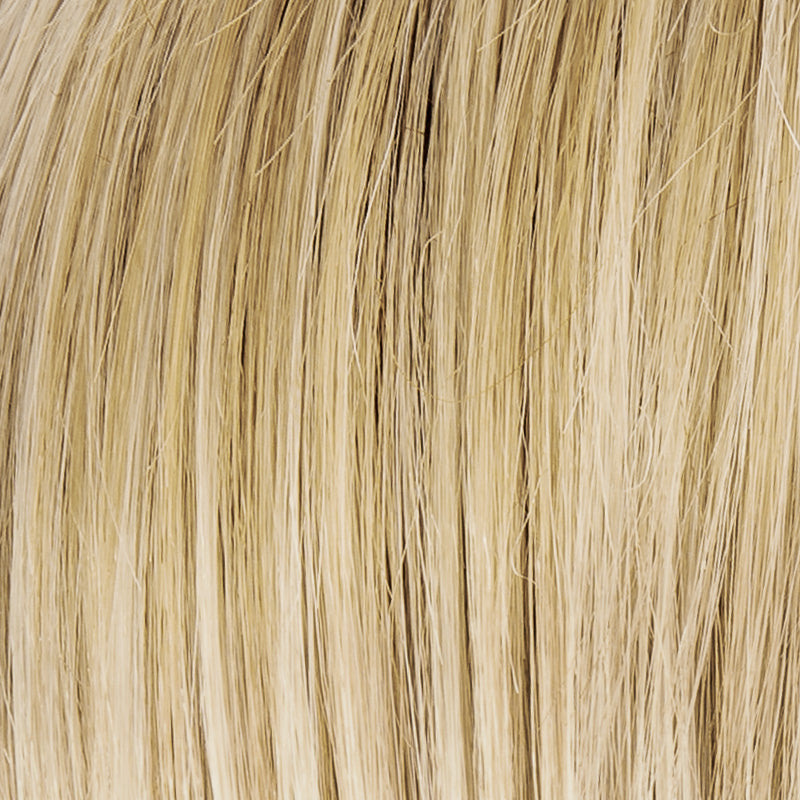 Esprit Small Soft in Caramel by Ellen Wille, profile view showing the warm caramel tones on the mid-length bob with medical comfort cap.