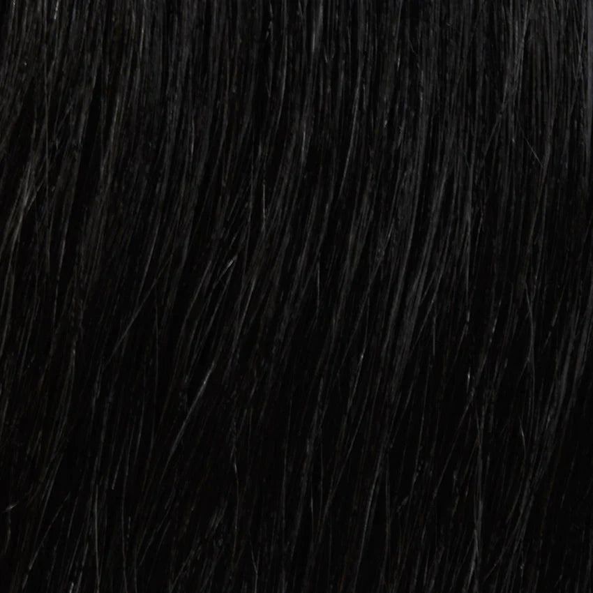 Gisela Mayer Hi Filler Music in 1B black - clip-on volumizer for natural hair density boost