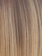 Gisela Mayer Magic Fresh in Sandy Blond Rooted, front-facing view showing the soft blonde tone on the fresh short wig.