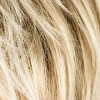 Pauline Mono Lace by Gisela Mayer in grey shade, side view showing the modern grey on the long synthetic wig.