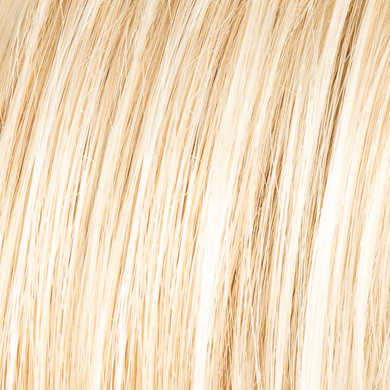 Novel Deluxe in Pastel Blonde by Ellen Wille, profile view showing the delicate blonde tone on the short sophisticated wig.