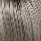 Gisela Mayer Mora Mono Lace Small, three-quarter rear view showing the structured silhouette and monofilament finish.