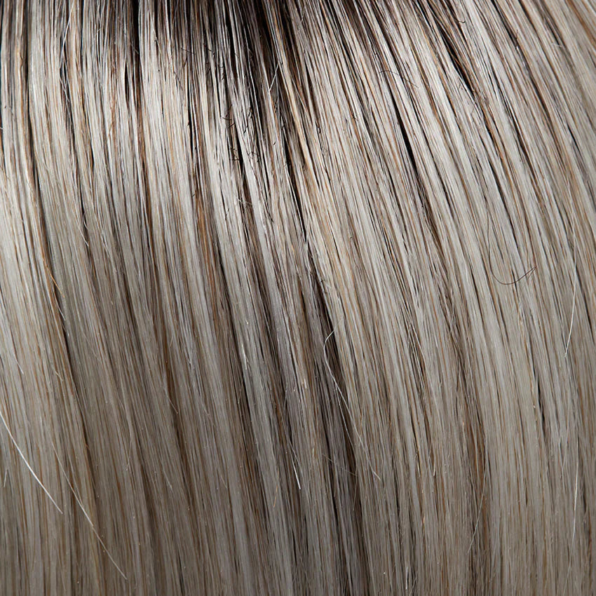Gisela Mayer Mora Mono Lace Small, three-quarter rear view showing the structured silhouette and monofilament finish.