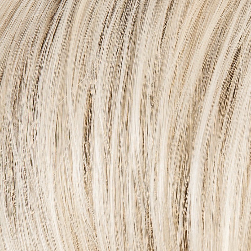 Icone Deluxe in Light Champagne by Ellen Wille, side profile highlighting the delicate blonde gradient on the layered bob.