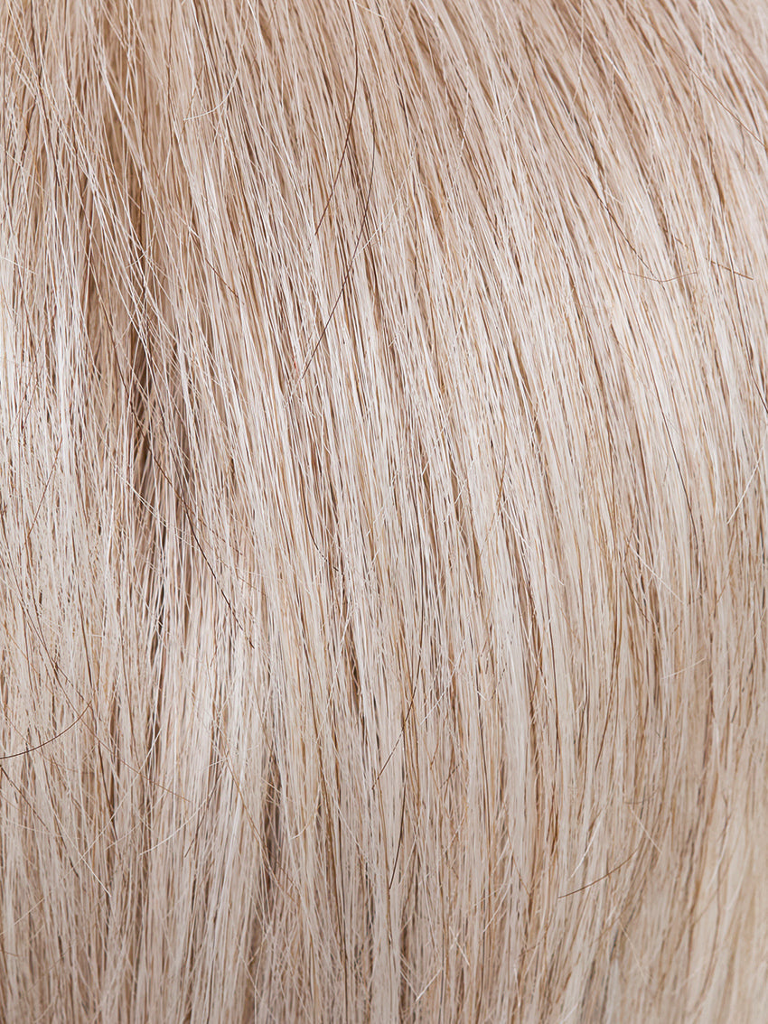 Gisela Mayer Duo Catwalk Mono Lace in grey shade, side view showing the modern grey tone on the short semi-natural wig.