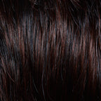 Mary Mono Lace by Gisela Mayer in grey shade, side view showing the modern grey on the mid-length bob wig.