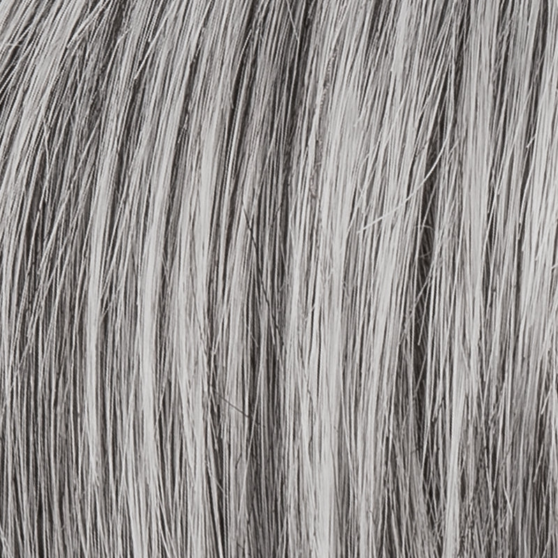 Ellen Wille Avenue Small Soft in Salt & Pepper, front-facing view showing the modern grey blend on the short medical comfort wig.