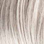 Ellen Wille Eclat Deluxe in Snow, front-facing view displaying the icy blonde tone on the mid-length heat-resistant wig.