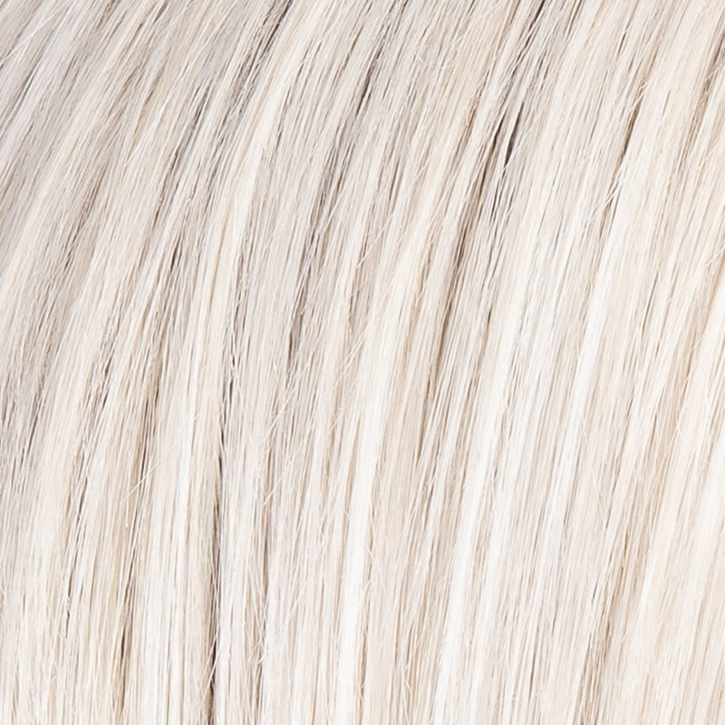 Spa Soft in Silver by Ellen Wille, front-facing view showing the modern silver tone on the short synthetic wig.