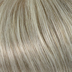 Duo Fiona by Gisela Mayer in blonde shade, front view showing the light blonde on the short semi-natural wig.