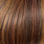 Cosmo Flower Lace Large wig by Gisela Mayer, side view showing the long sleek style and large cap lace construction.