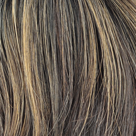 Top Part Cover hair topper by Gisela Mayer in 27-4 warm shade - clip-on volumizer for thinning hair
