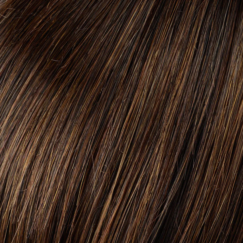 Shorty Lace Small wig in GL4-8 dark shade by Gisela Mayer, side profile highlighting the effortless short cut and natural finish.