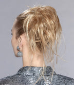 Ellen Wille Ouzo hair piece side view - adjustable length 9-30cm tousled volume extension