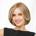 Duo Lady wig by Gisela Mayer, lifestyle view showing the mid-length semi-natural style and elegant feminine look.