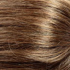 Top Part Cover by Gisela Mayer in Black shade - angled bob hair topper for hair loss coverage