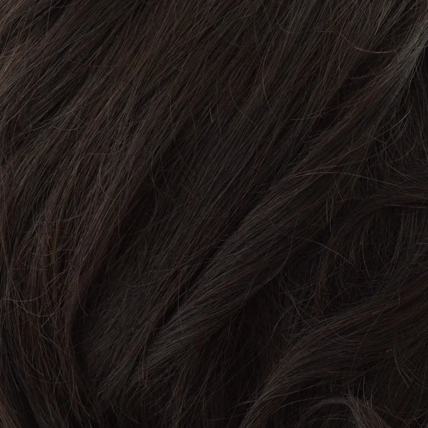 Top Curly Long by Gisela Mayer in L4 dark shade - long curly clip-on hair filler