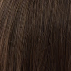 Top Curly Long by Gisela Mayer in L6 medium shade - long curly monofilament hair topper