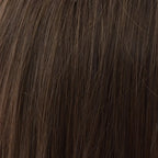 Gisela Mayer Pauline Mono Lace, profile view showing the fluid long silhouette and monofilament lace quality.