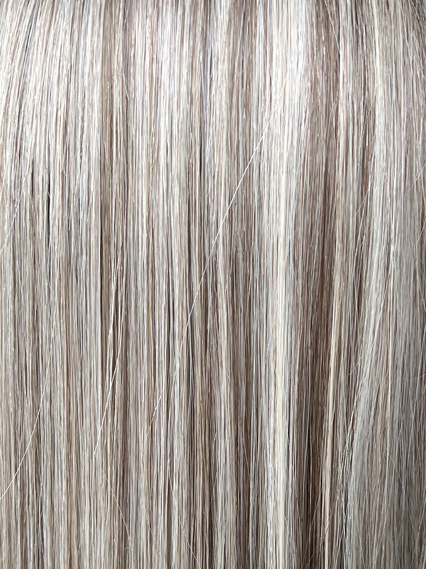 HH Remy Energy by Gisela Mayer, rear view showing the full natural length and smooth Remy hair finish.