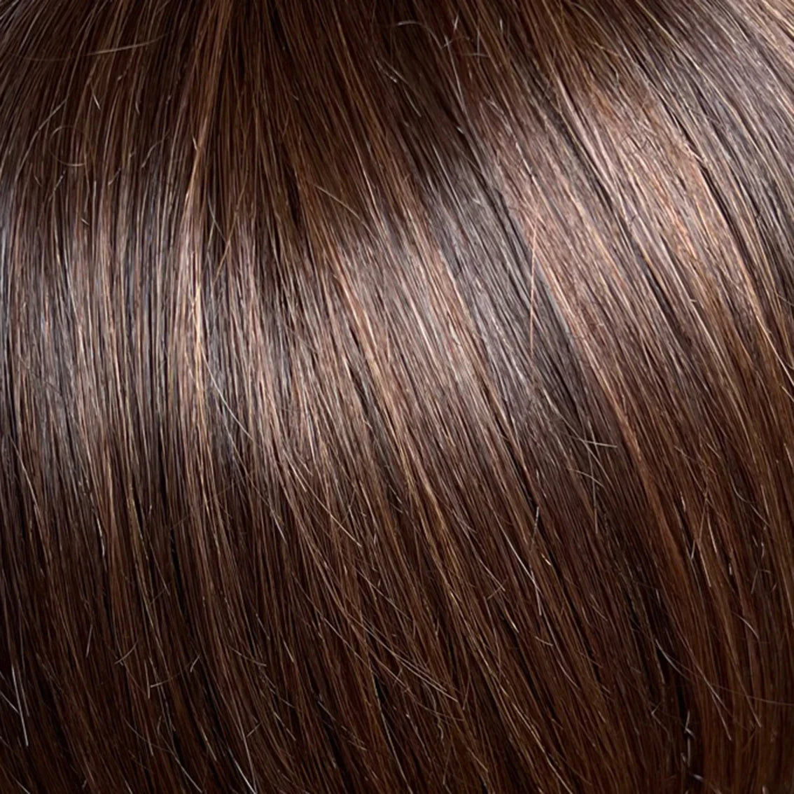Supreme Moda by Gisela Mayer, front view showing the realistic hairline and fluid long semi-natural hair.