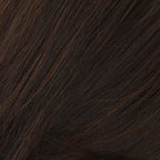 Hi Filler Music by Gisela Mayer in dark brown - 4-clip synthetic topper for mid-length hair