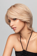 Prime Class Lace wig by Gisela Mayer, side view showing the mid-length natural hair bob and lace front construction.