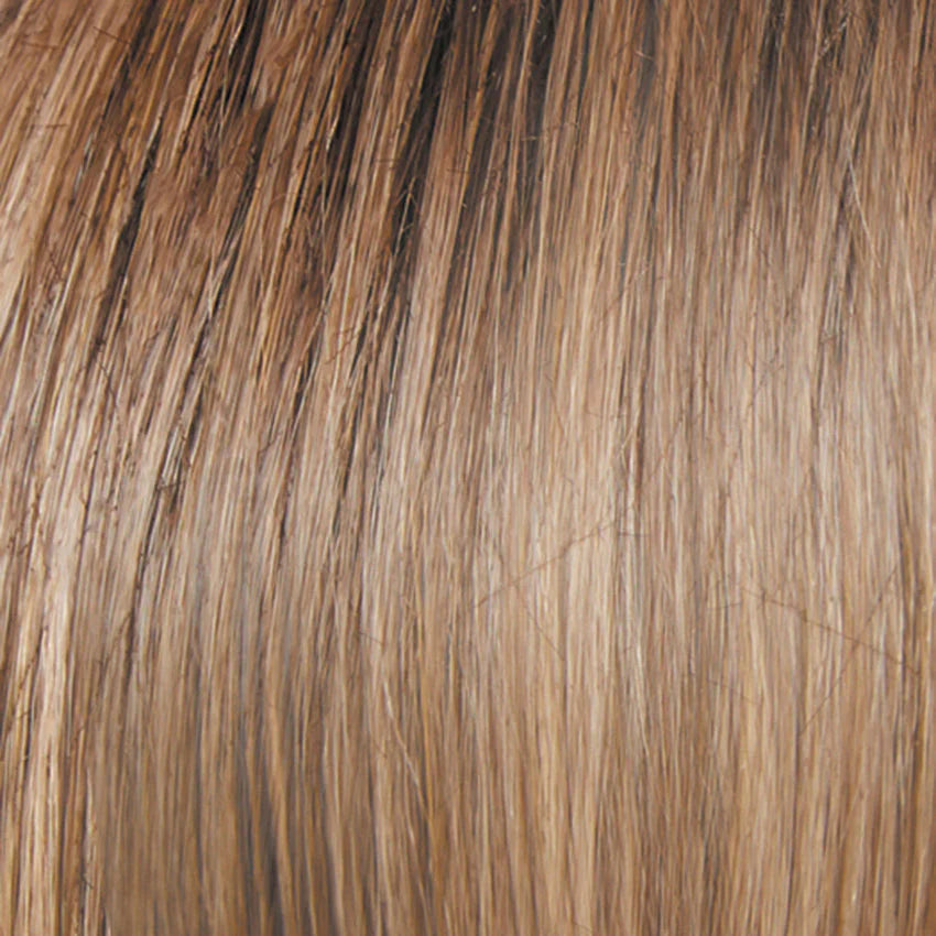 Nature Top Glam by Gisela Mayer in biscuit shaded shade - straight 25cm monofilament volumizer