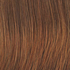 Nature Top Glam by Gisela Mayer shown from above - natural monofilament integration for thinning hair