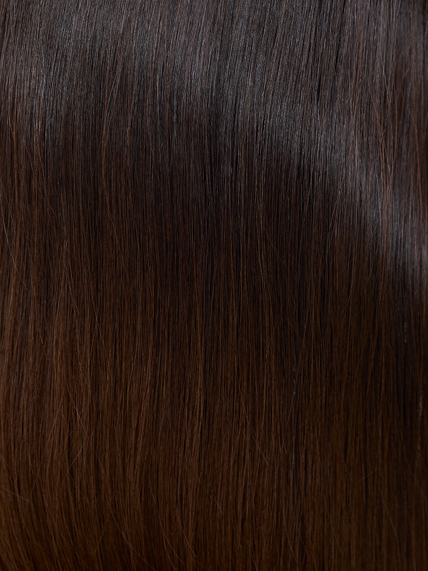 HH Remy Energy by Gisela Mayer, front view showing the realistic hairline and flowing long Remy hair style.