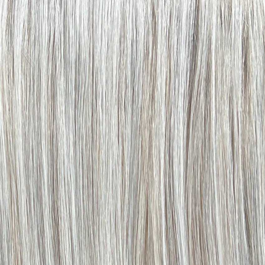 Hi Filler Stage by Gisela Mayer in silver mix shade - mid-length clip-on volumizer for hair loss