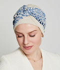 Bonnet chimio Set Gisela Mayer, doux et confortable, idéal pour alopécie ou perte de cheveux, maintien parfait toute la journée.
