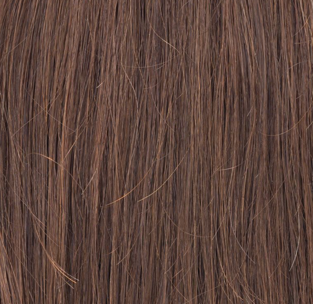 Ellen Wille Magic hair topper in Dark Chocolate Mix - clip-on Remy hair volume solution
