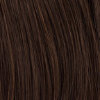 Ouzo extension by Ellen Wille in dark chocolate mix - Power Pieces clip-on for sophisticated volume