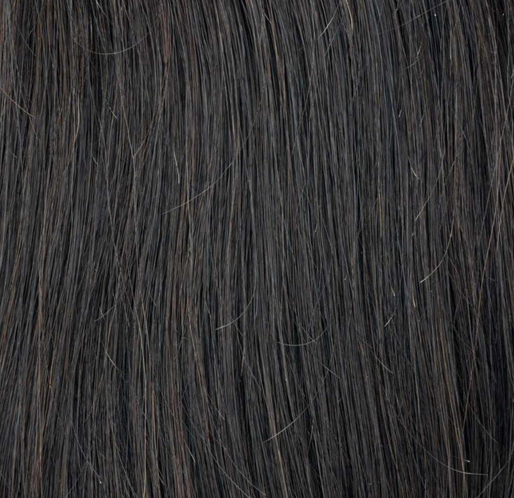 Magic hair topper by Ellen Wille in Espresso Mix - natural Remy hair clip-on for hair loss