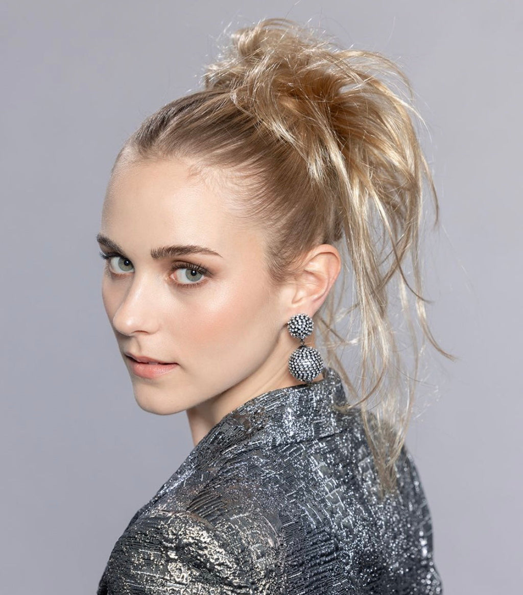 Ouzo Power Pieces hair extension by Ellen Wille - airy volume scrunchie with adjustable 9-30cm length