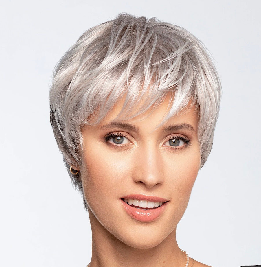 High End Top Filler by Gisela Mayer - wavy hair topper with transparent lace front and natural volume