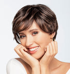 High End Top Filler Straight by Gisela Mayer - straight lace front hair filler with transparent lace