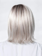 Icone Deluxe by Ellen Wille, three-quarter view showing the graduated mid-length bob silhouette and natural-looking synthetic finish.