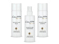 Kit complet Ellen Wille pour perruque naturelle : shampooing 200 ml, baume 200 ml et Care’n Repair 200 ml.