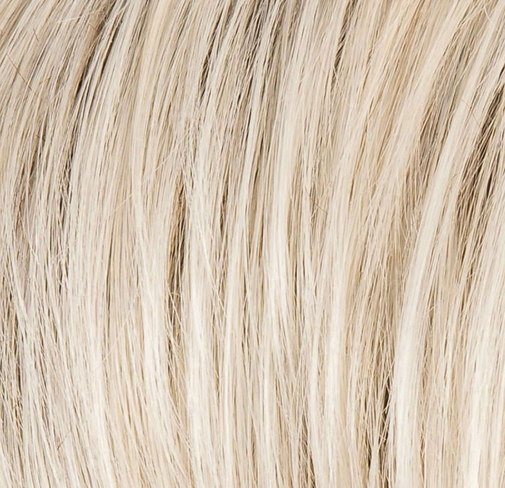 Ellen Wille Miss Comfort in Light Champagne Mix, profile view showing the delicate champagne on the mid-length bob wig.