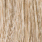 Ouzo extension by Ellen Wille in espresso mix shade - tousled updo hair piece